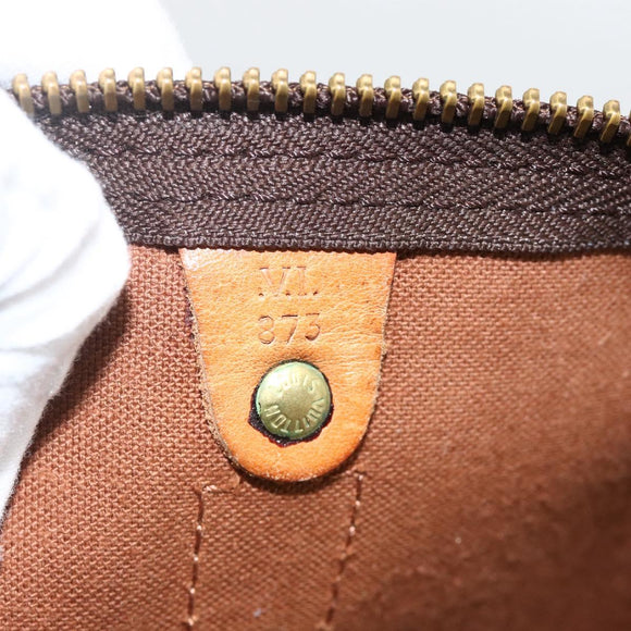 LOUIS VUITTON Monogram Keepall Bandouliere 45 Boston Bag M41418 LV Auth ka3673