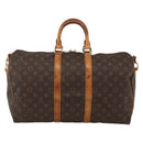LOUIS VUITTON Monogram Keepall Bandouliere 45 Boston Bag M41418 LV Auth ka3673-2
