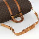 LOUIS VUITTON Monogram Keepall Bandouliere 45 Boston Bag M41418 LV Auth ka3673-9