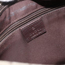 GUCCI GG Supreme Shoulder Bag PVC Beige Silver 141626 Auth ka3675-18