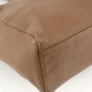 GUCCI Tote Bag Leather Brown Silver 267903 Auth ka3676-14