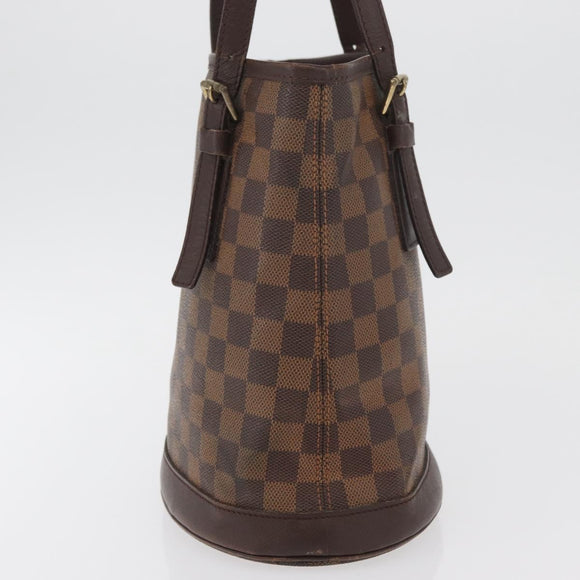 LOUIS VUITTON Damier Ebene Marais Shoulder Bag N42240 LV Auth ka3679