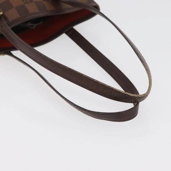 LOUIS VUITTON Damier Ebene Marais Shoulder Bag N42240 LV Auth ka3679