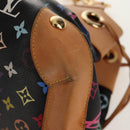 LOUIS VUITTON Monogram Multicolor Ursula Tote Bag Black M40124 LV Auth ka367AV-15