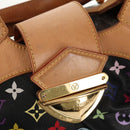 LOUIS VUITTON Monogram Multicolor Ursula Tote Bag Black M40124 LV Auth ka367AV-18