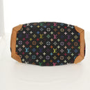 LOUIS VUITTON Monogram Multicolor Ursula Tote Bag Black M40124 LV Auth ka367AV-5