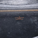 LOUIS VUITTON Epi Montaigne 27 Clutch Bag Black M52652 LV Auth ka3686-17