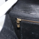 LOUIS VUITTON Epi Montaigne 27 Clutch Bag Black M52652 LV Auth ka3686-9