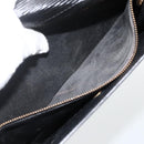 LOUIS VUITTON Epi Montaigne 27 Clutch Bag Black M52652 LV Auth ka3686-10
