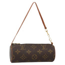 LOUIS VUITTON Monogram Papillon Pouch LV Auth ka3688-1