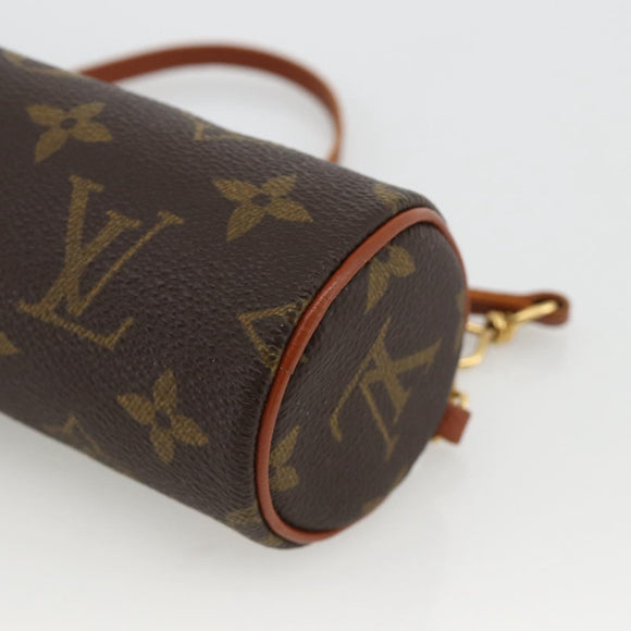 LOUIS VUITTON Monogram Papillon Pouch LV Auth ka3688