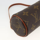 LOUIS VUITTON Monogram Papillon Pouch LV Auth ka3688-11