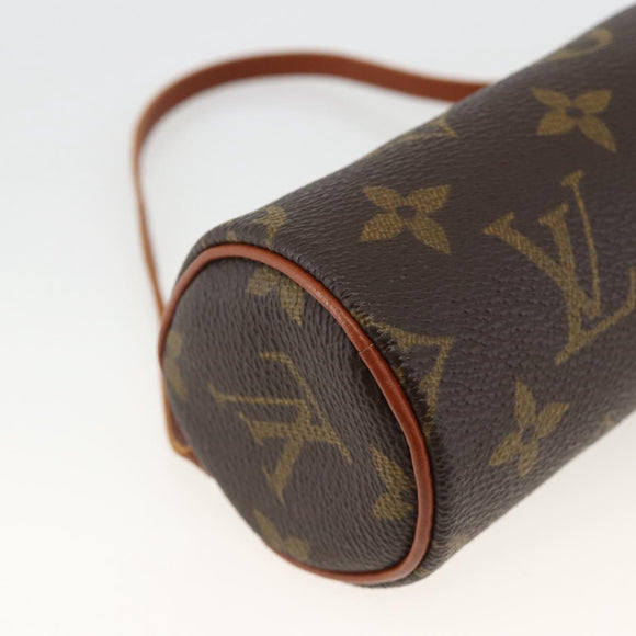 LOUIS VUITTON Monogram Papillon Pouch LV Auth ka3688