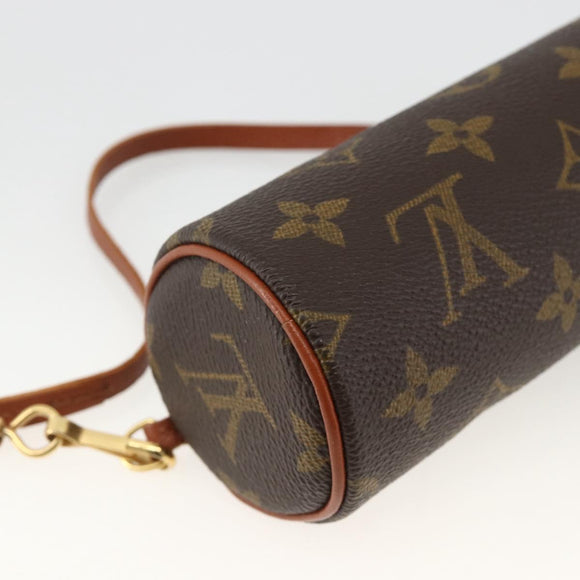 LOUIS VUITTON Monogram Papillon Pouch LV Auth ka3688
