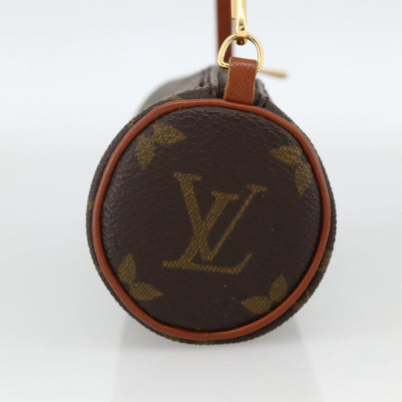 LOUIS VUITTON Monogram Papillon Pouch LV Auth ka3688