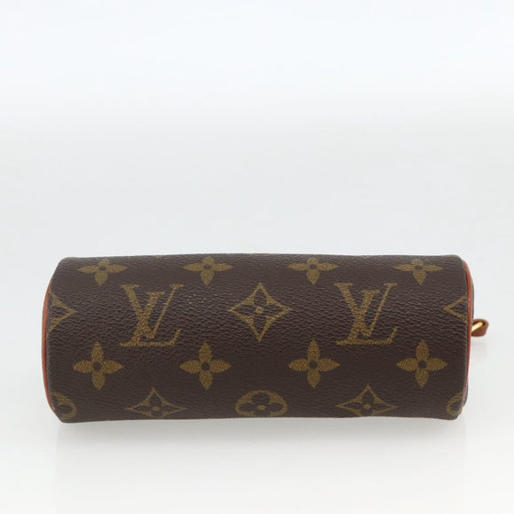 LOUIS VUITTON Monogram Papillon Pouch LV Auth ka3688