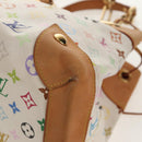 LOUIS VUITTON Monogram Multicolor Ursula Tote Bag White M40123 LV Auth ka368AV-15