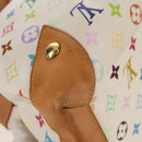 LOUIS VUITTON Monogram Multicolor Ursula Tote Bag White M40123 LV Auth ka368AV-16