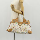LOUIS VUITTON Monogram Multicolor Ursula Tote Bag White M40123 LV Auth ka368AV-25