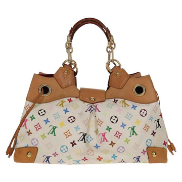 LOUIS VUITTON Monogram Multicolor Ursula Tote Bag White M40123 LV Auth ka368AV - 0