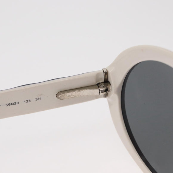 CHANEL Sunglasses plastic Purple CC Auth ka3691A