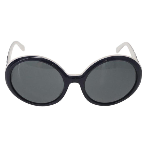 CHANEL Sunglasses plastic Purple CC Auth ka3691A