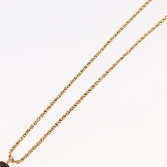 Christian Dior Necklace metal Gold Auth ka3695A