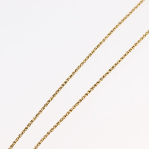 Christian Dior Necklace metal Gold Auth ka3695A