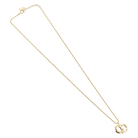 Christian Dior Necklace metal Gold Auth ka3695A