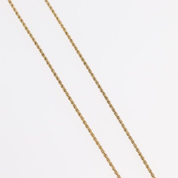 Christian Dior Necklace metal Gold Auth ka3695A