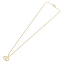Christian Dior Necklace metal Gold Auth ka3695A-8
