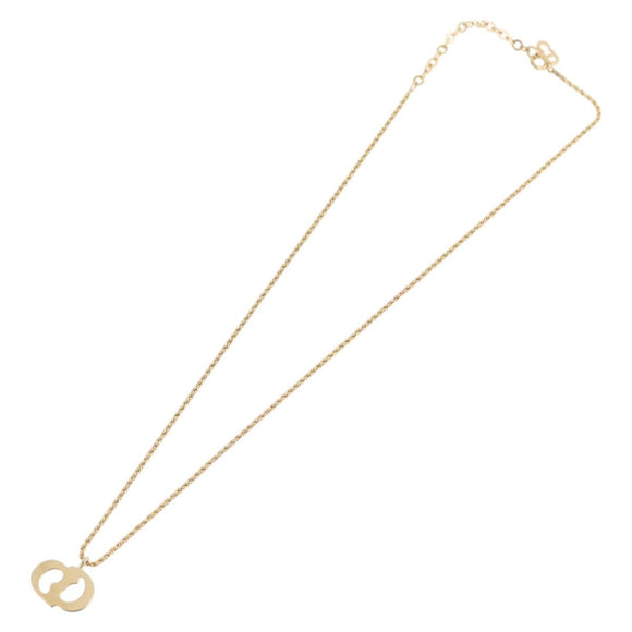 Christian Dior Necklace metal Gold Auth ka3695A