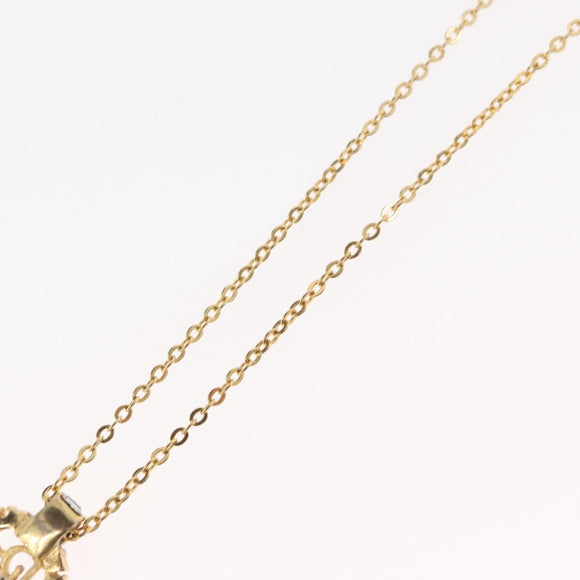Christian Dior Necklace metal Gold Auth ka3707A