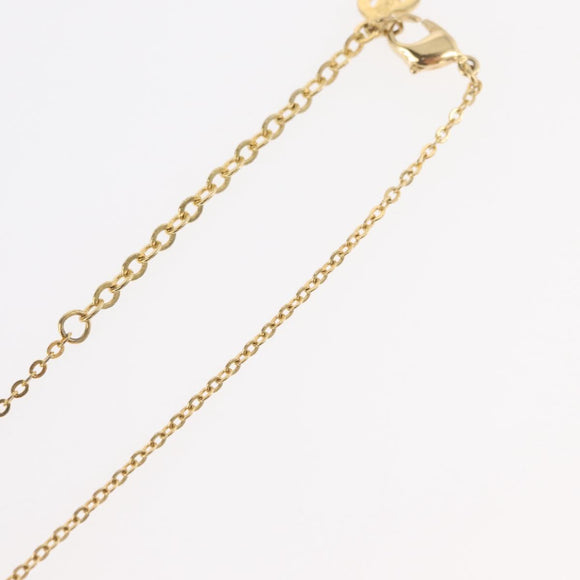 Christian Dior Necklace metal Gold Auth ka3707A