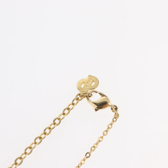 Christian Dior Necklace metal Gold Auth ka3707A