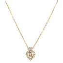 Christian Dior Necklace metal Gold Auth ka3707A-1