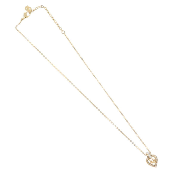 Christian Dior Necklace metal Gold Auth ka3707A