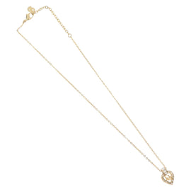 Christian Dior Necklace metal Gold Auth ka3707A - 0