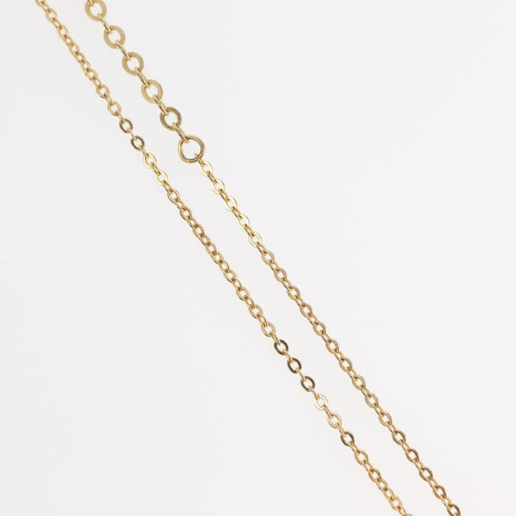 Christian Dior Necklace metal Gold Auth ka3707A