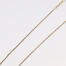 Christian Dior Necklace metal Two set Gold Auth ka3708-11