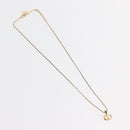 Christian Dior Necklace metal Two set Gold Auth ka3708-14