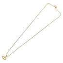 Christian Dior Necklace metal Two set Gold Auth ka3708-20