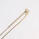Christian Dior Necklace metal Two set Gold Auth ka3708-25