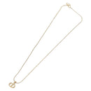 Christian Dior Necklace metal Two set Gold Auth ka3708-8