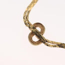 Christian Dior Necklace metal Two set Gold Auth ka3709-25