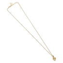 Christian Dior Necklace metal Two set Gold Auth ka3709-2