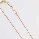 Christian Dior Necklace metal Two set Gold Auth ka3709-6