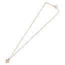 Christian Dior Necklace metal Two set Gold Auth ka3709-8