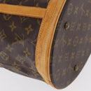 LOUIS VUITTON Monogram Bucket GM Shoulder Bag M42236 LV Auth ka371-12