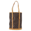 LOUIS VUITTON Monogram Bucket GM Shoulder Bag M42236 LV Auth ka371-3